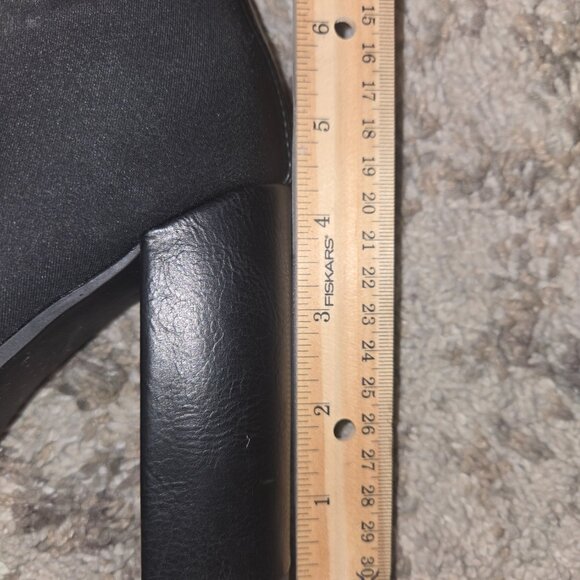 Black five inch high heel ankle boots - Picture 2 of 5